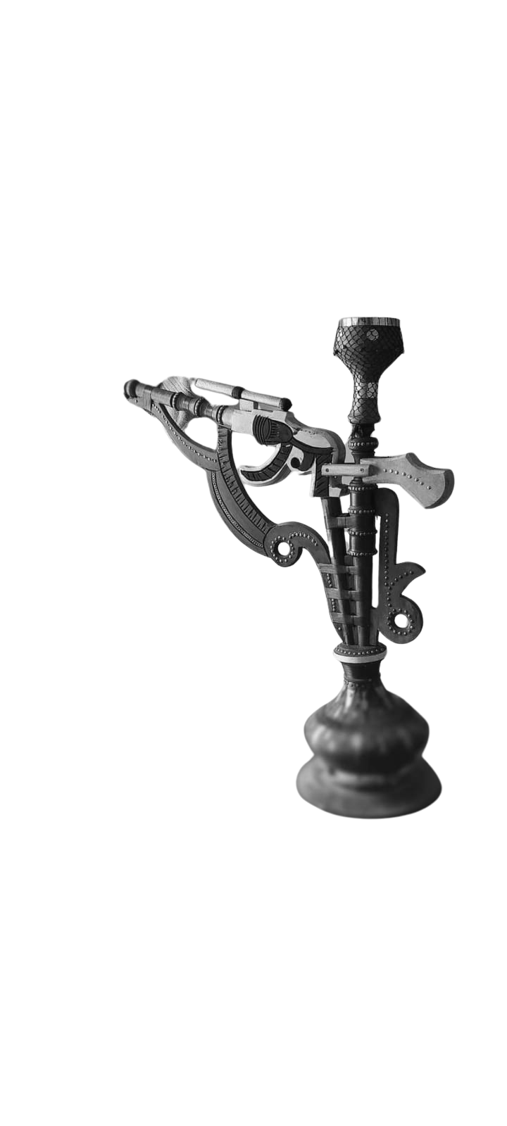 Pure wooden hookah